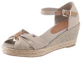 TOMMY HILFIGER Sandalette BASIC OPENED TOE MID WEDGE