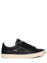 Gola Ledersneaker in schwarz für Damen