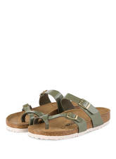 Birkenstock Zehentrenner Mayari gruen