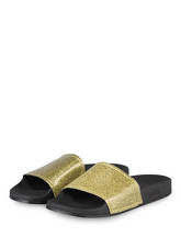 Slydes Sandalen Champagne Glitter gold