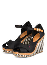 Tommy Hilfiger Wedges Elena schwarz