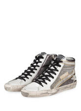 Golden Goose Deluxe Brand Sneaker Mid Star silber