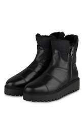 Bogner Stiefelette Mit Echtfellfutter schwarz