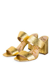 Sam Edelman Mules Delaney gold