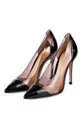 Gianvito Rossi Pumps Plexi 105 schwarz