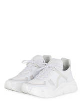 Salvatore Ferragamo Plateau-Sneaker weiss