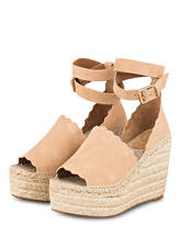 Chloé Wedges Lauren rosa