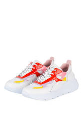 D.A.T.E. Plateau-Sneaker Fuga Patent weiss