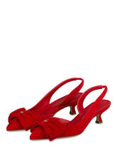 Salvatore Ferragamo Slingpumps Reda rot