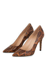 Bianca Di Pumps Snake braun