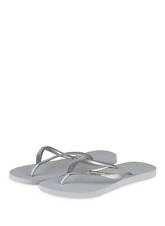 Havaianas Zehentrenner Slim Logo grau