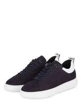 Nubikk Sneaker Scott Nubuck blau