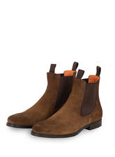 Santoni Chelsea-Boots Mars braun