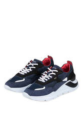 D.A.T.E. Sneaker Fuga Ripstop blau