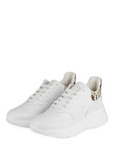 Alexander Mcqueen Plateau-Sneaker weiss