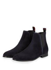 Hugo Chelsea-Boots Boheme blau