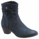 s.Oliver RED LABEL Cowboy Stiefelette marine