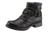 Tom Tailor Stiefelette schwarz