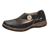 Rieker Slipper schwarz