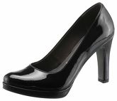 Tamaris High-Heel-Pumps Lack schwarz