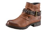 Tom Tailor Stiefelette cognac