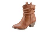 CITY WALK Westernstiefelette cognac