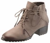 Tamaris Schnürstiefelette taupe