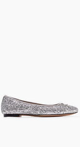 Elegante Ballerina in Glitter-Optik