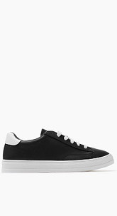 Trend-Sneaker in Leder-Optik