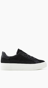 Veganer Trend-Sneaker mit Glitter