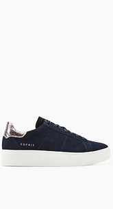 Trend-Sneaker aus softem Veloursleder