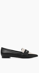 Loafer in Kontrast-Design