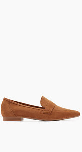 Loafer aus aufgerautem Veloursleder