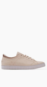 Sneaker in Leder-Optik