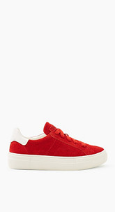 Trend-Sneaker aus softem Veloursleder