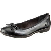 Jana Klassische Ballerinas schwarz Damen