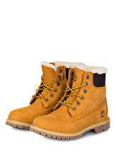 Timberland Schnürboots 6 Inch Premium Sherling braun