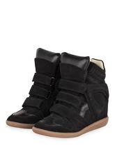 Isabel Marant Sneaker-Wedges Bekett schwarz