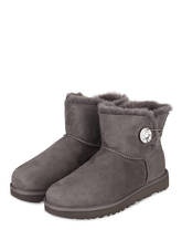 Ugg Boots Mini Bailey Button Bling grau