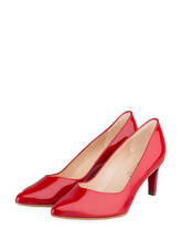 Peter Kaiser Lack-Pumps Nura rot