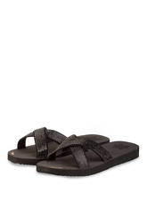 Flip*Flop Pantoletten Cross Glam schwarz