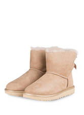 Ugg Boots Mini Bailey Bow Metallic beige