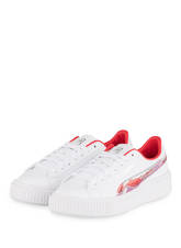 Puma Sneaker Basket Platform Trailblazer weiss