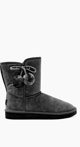 Winter-Boot mit warmem Faux Fur-Futter