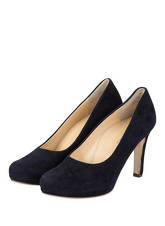 Paul Green Plateau-Pumps blau