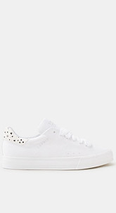 Canvas-Sneaker mit Herz-Passe