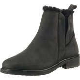 EMU Australia Pioneer Leather Winterstiefeletten schwarz Damen