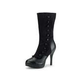 FUNTASMA® Kostümstiefel Renaissance Splendor Klassische Stiefel schwarz Modell 3 Damen
