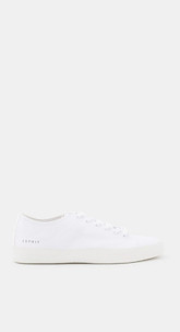 Schnürsneaker aus Baumwoll-Canvas