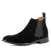 Evita Herren Stiefelette STEFANO Schlupfstiefel schwarz Herren